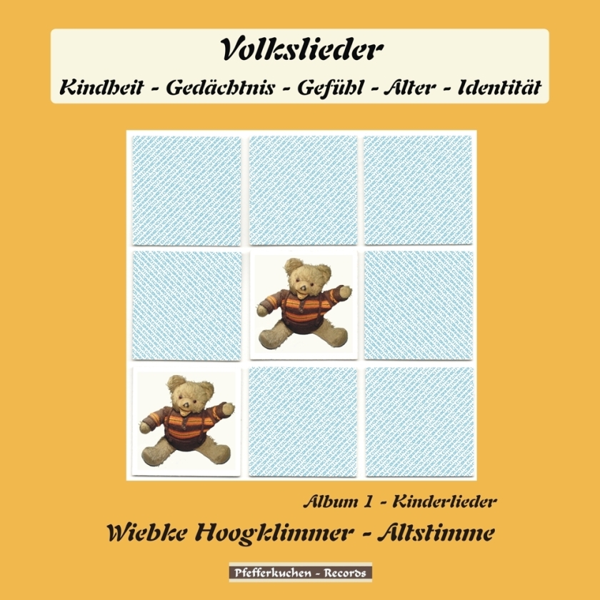 Kinderlieder Album 1
Mitsing CD von und mit Wiebke Hoogklimmer